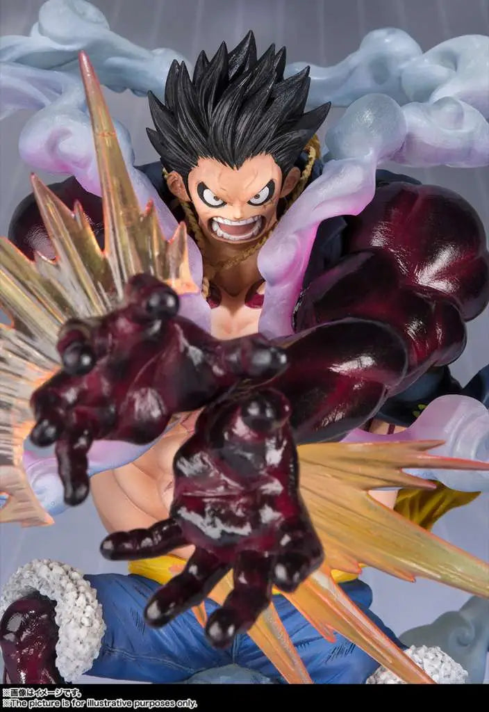 ONE PIECE LUFFY GEAR 4 LEO BAZOOKA FIGUARTSZERO REISSUE BANDAI