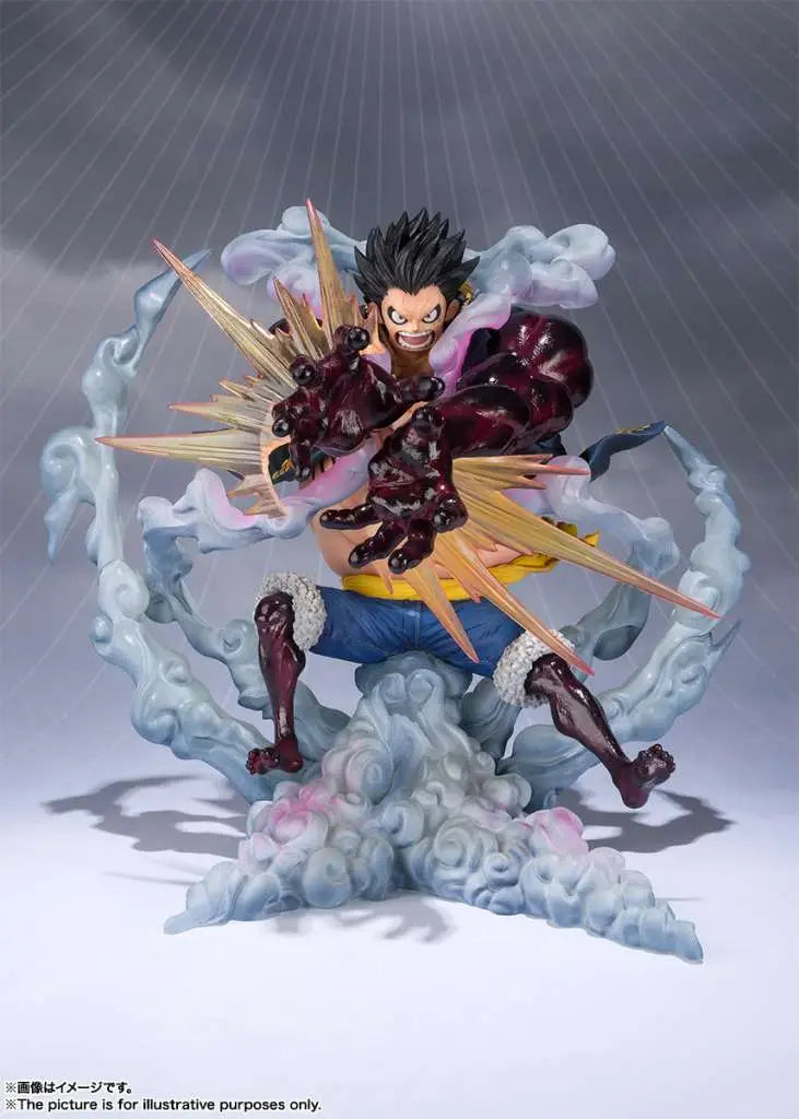 ONE PIECE LUFFY GEAR 4 LEO BAZOOKA FIGUARTSZERO REISSUE BANDAI