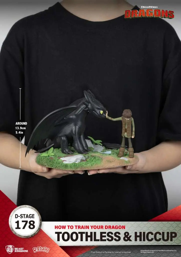 HOW TO TRAIN YOUR DRAGON TOOTHLESS & HICCUP BEAST KINGDOM