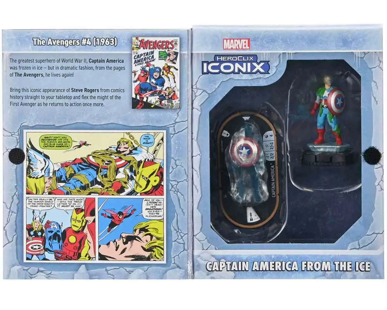 MHC ICONIX CAPTAIN AMERICA FROM ICE WIZKIDS