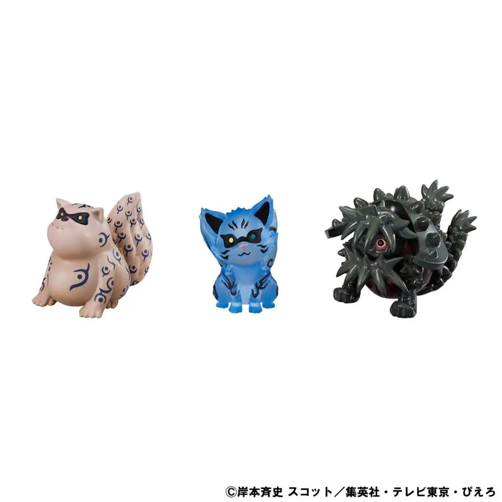NARUTO SHIPPUDEN GAIDEN UZUMAKI NARUTO & BIJU GEM SET STATUE MEGAHOUSE