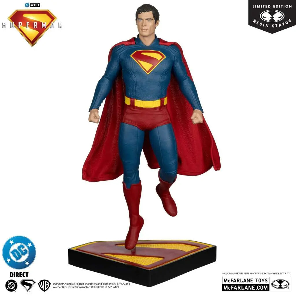 DC MOVIES SUPERMAN MOVIE 12INCH RESIN STATUE McFARLANE TOYS 25