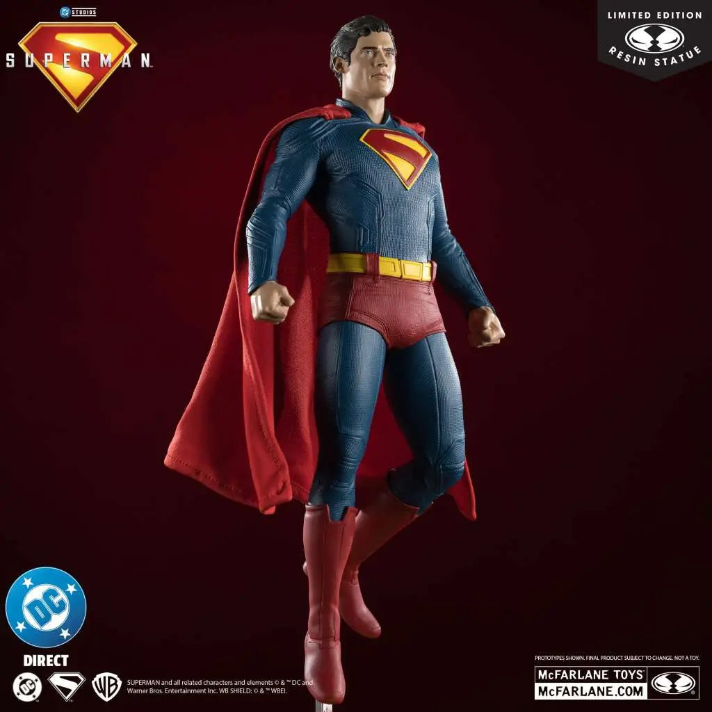 DC MOVIES SUPERMAN MOVIE 12INCH RESIN STATUE McFARLANE TOYS 25