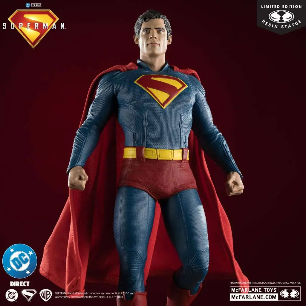 DC MOVIES SUPERMAN MOVIE 12INCH RESIN STATUE McFARLANE TOYS 25