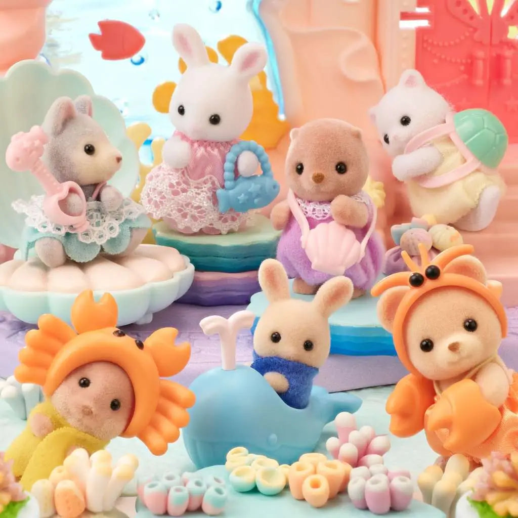 SYLVANIAN FAMILY AMICI DEL MARE BLIND BOX DISPLAY 16 EPOCH DI FANTASIA