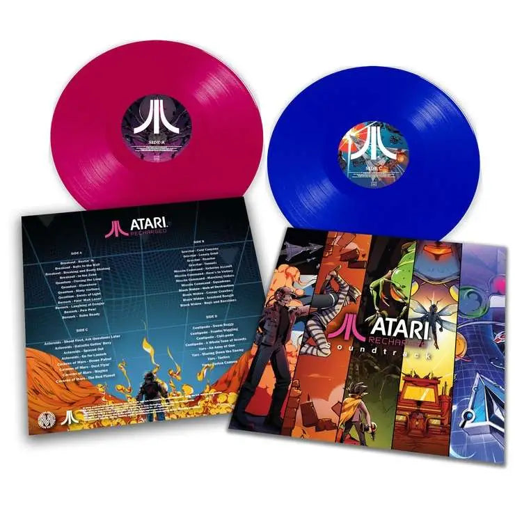 ATARI RECHARGED GAME SOUNDTRACK VINYLS MICROIDS