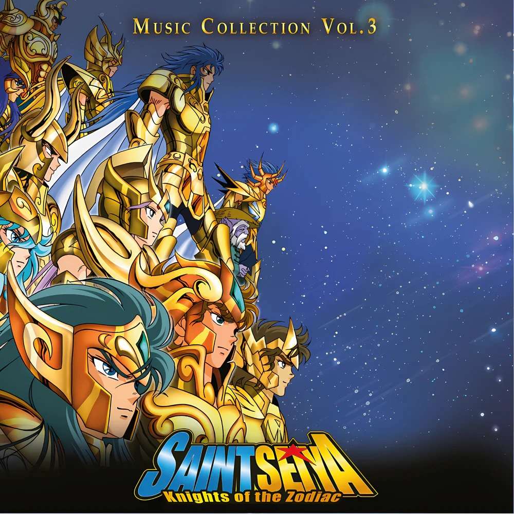 SAINT SEIYA MUSIC COLL VOL3 VINYL MICROIDS