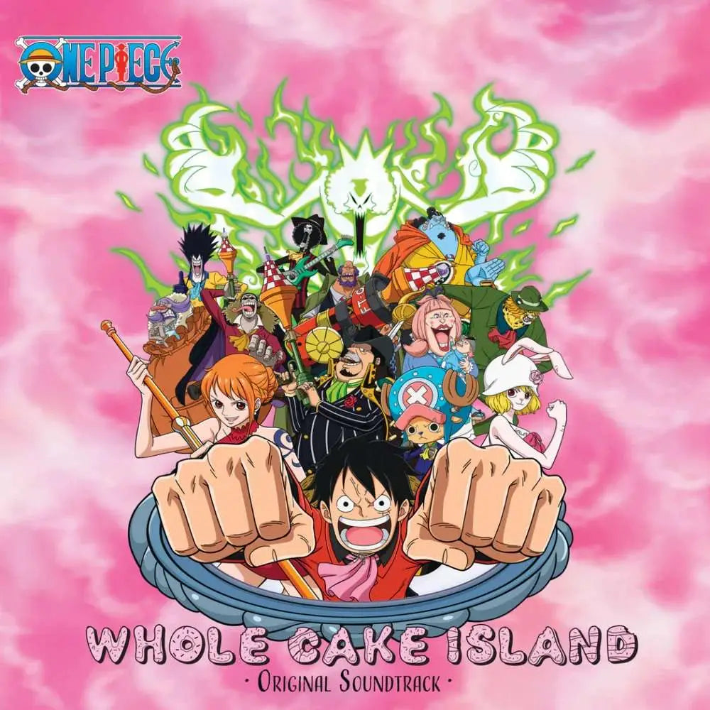 ONE PIECE WHOLE CAKE ISLAND VINYL MICROIDS