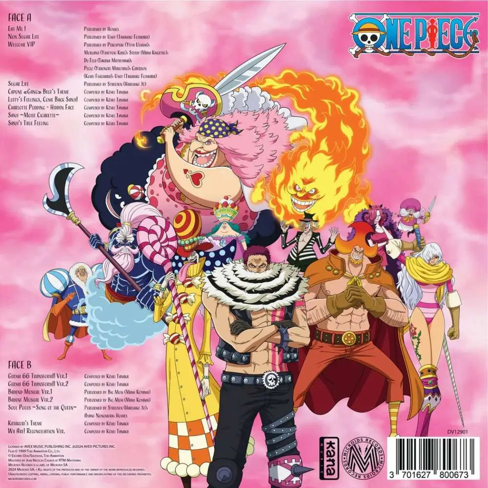 ONE PIECE WHOLE CAKE ISLAND VINYL MICROIDS