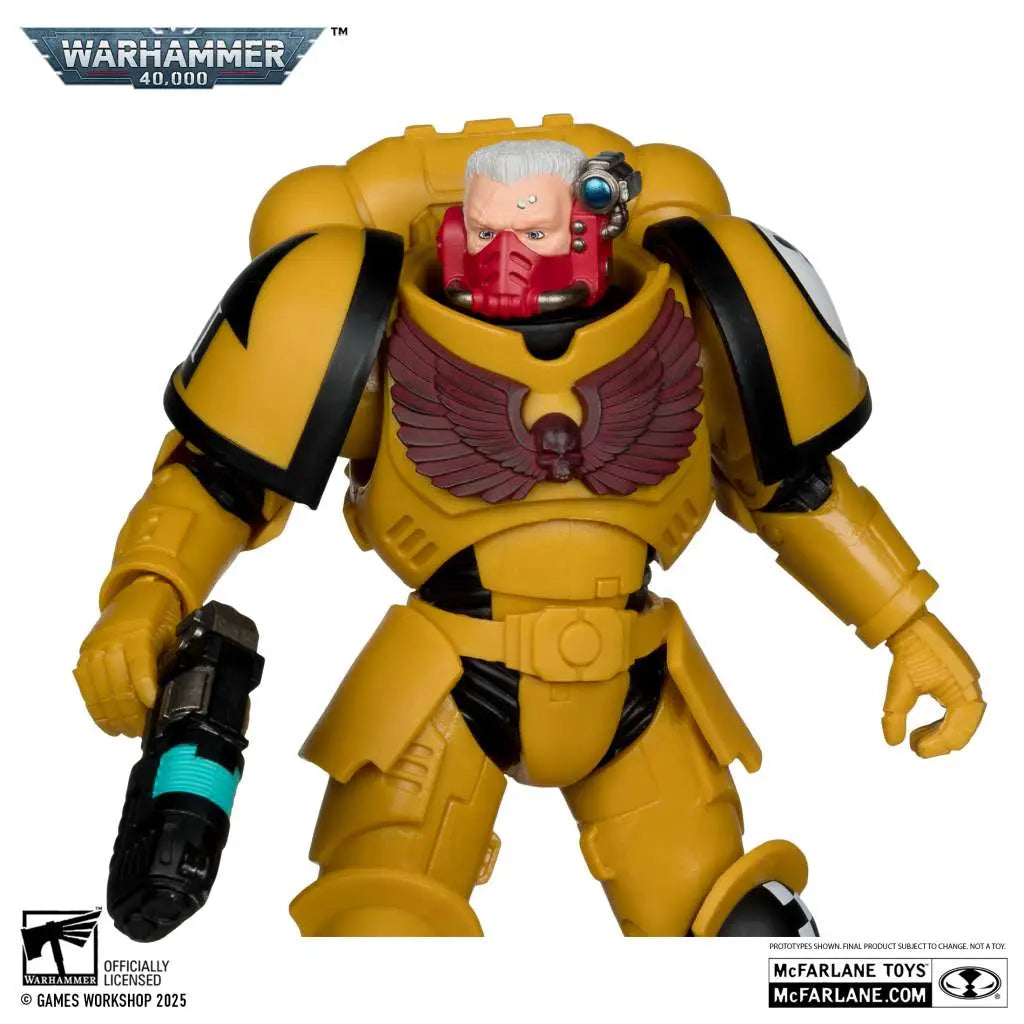 WARHAMMER 40000 INTERCESSOR SERGEANT IMPERIAL FIST GOLD LABEL ACTION FIGURE McFARLANE TOYS 2025