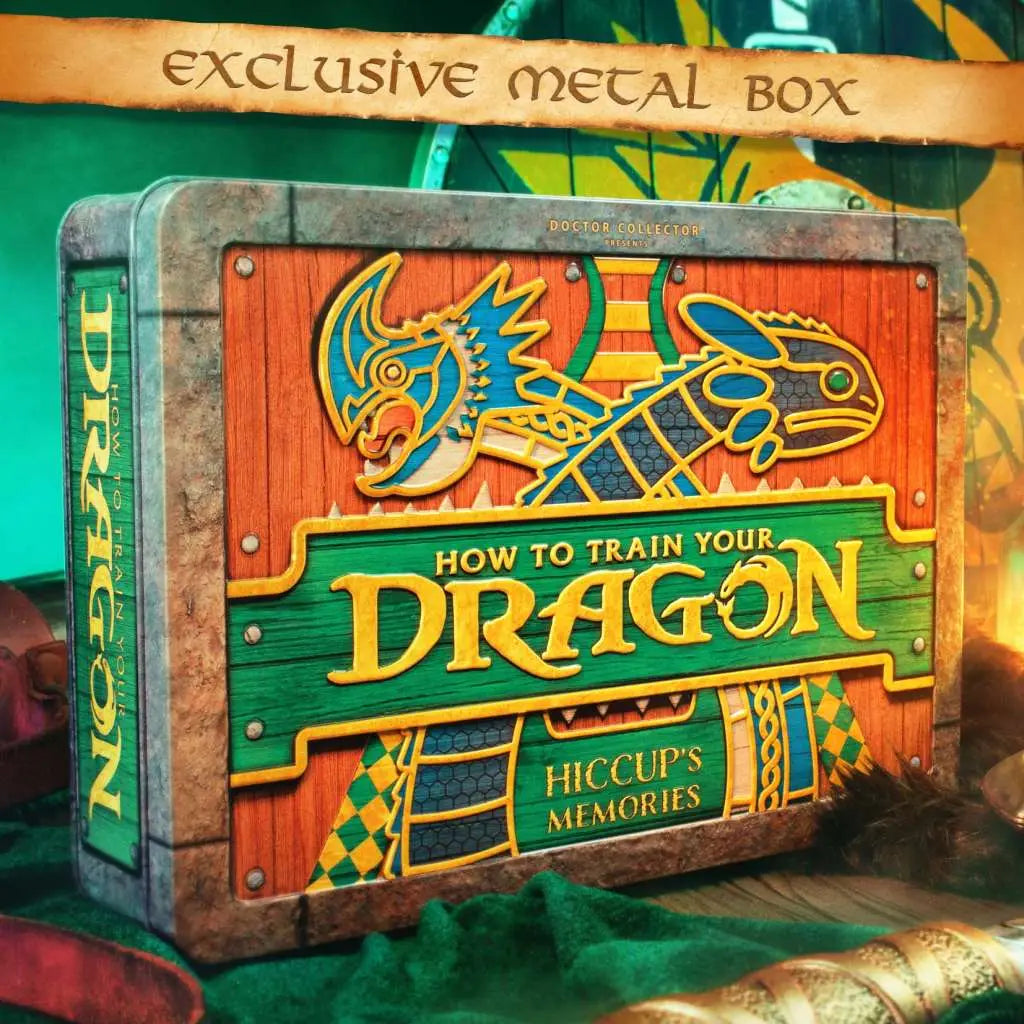 HOW TO TRAIN YOUR DRAGON HICCUP'S MEMORIES KIT DOCTOR COLLECTOR