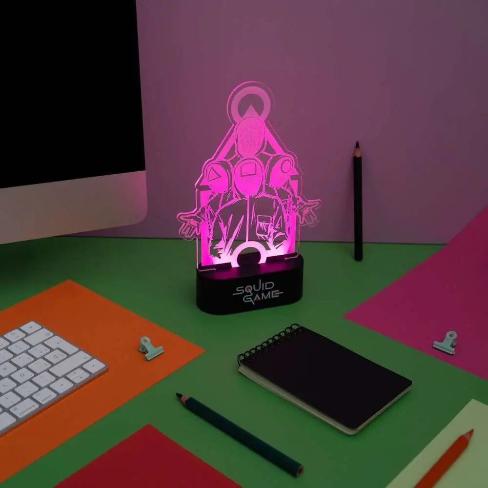 SQUID GAME DESK LED LAMP GRUPO ERIK