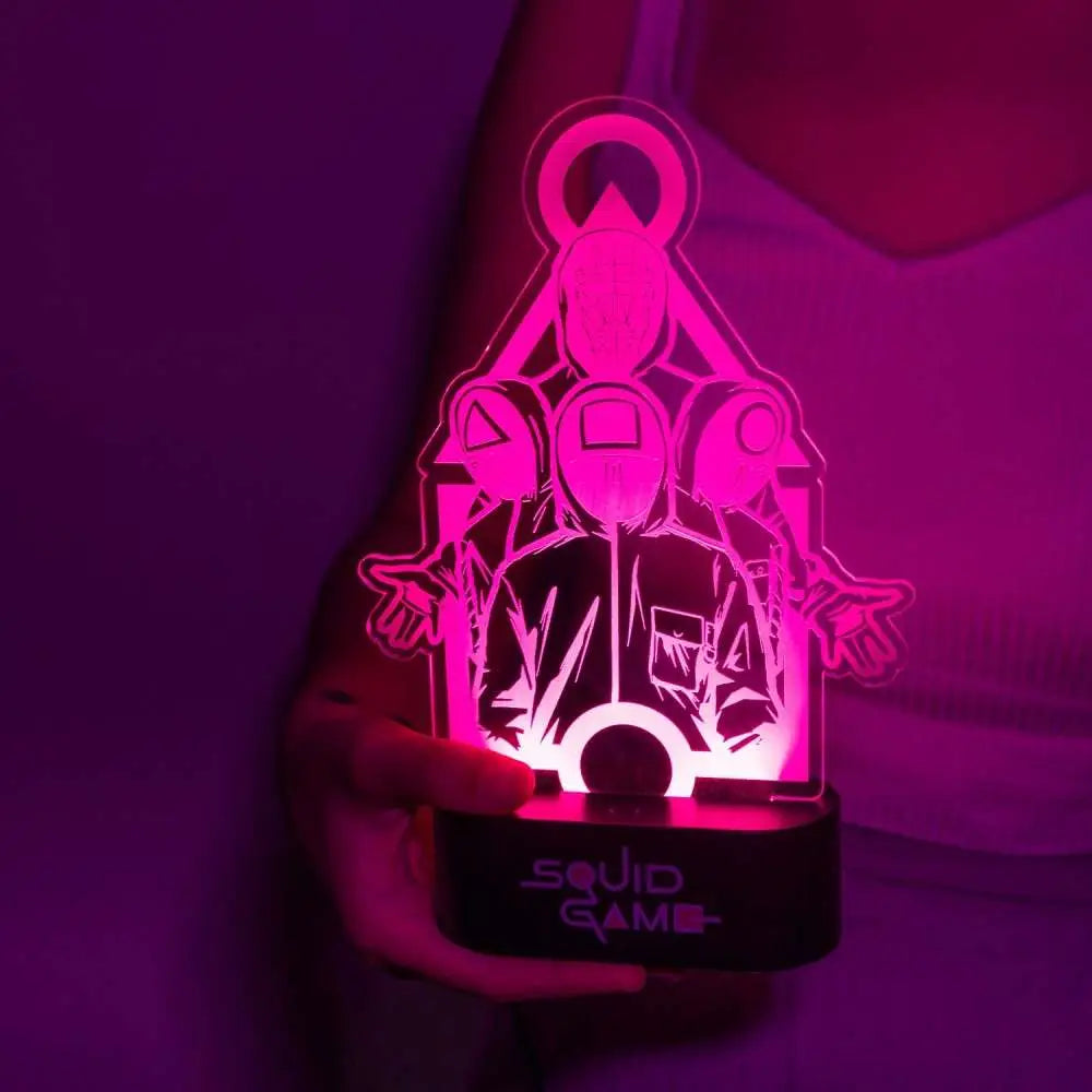 SQUID GAME DESK LED LAMP GRUPO ERIK