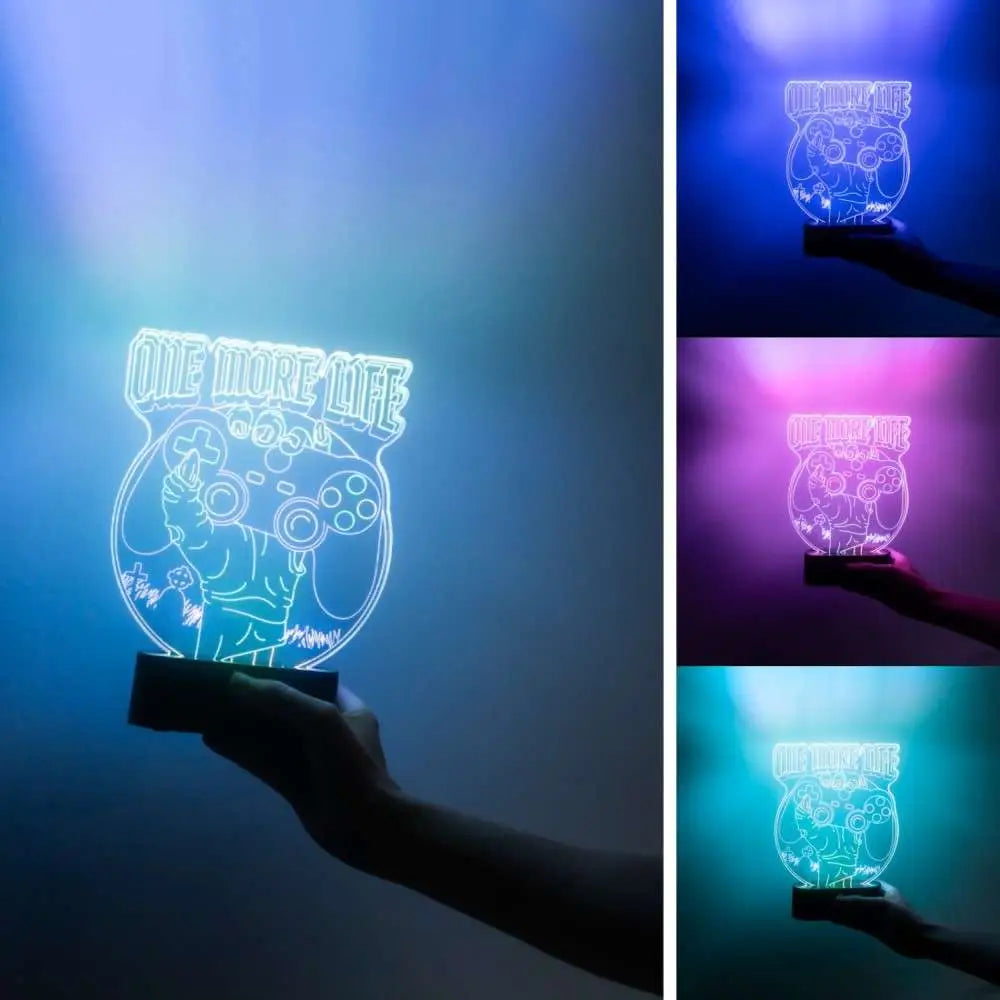 GAMERATION ONE MORE LIFE DESK LED LAMP GRUPO ERIK