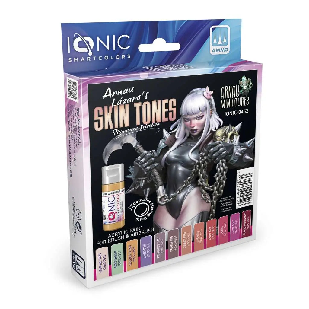 IONIC ARNAU LAZARO SKIN TONES SET AMMO BY MIG JIMENEZ
