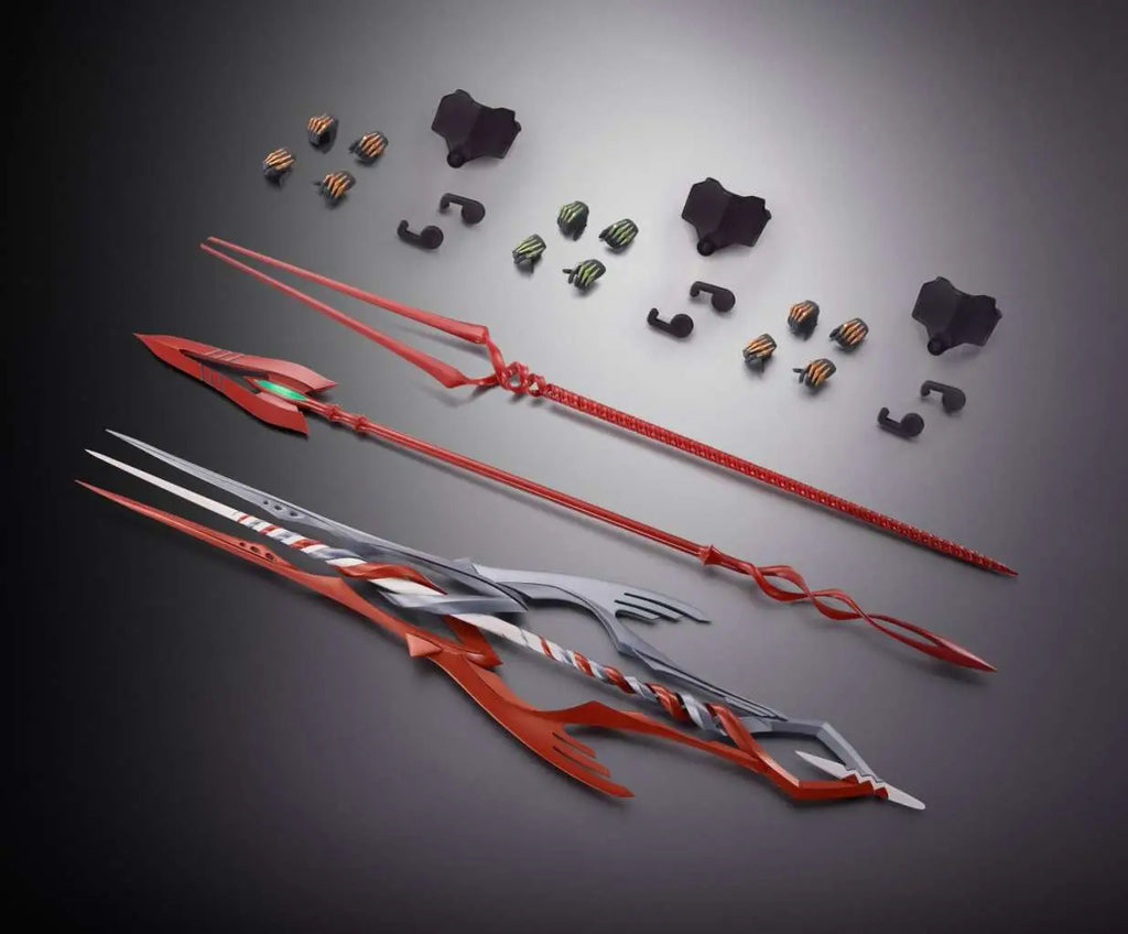 METAL BUILD 3 SPEARS SET FOR EVANGELION 30TH WITH ANOTHER COLOR BANDAI