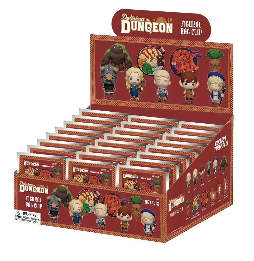 DELICIOUS IN DUNGEON SERIES 1 BAG CLIP BLIND BOX DISPLAY (24) MONOGRAM