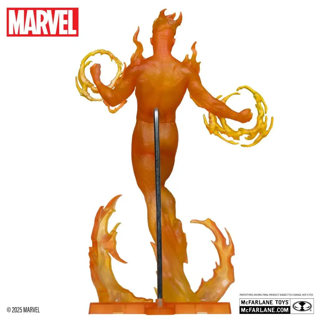 MARVEL COLLECTION W6 1:6 HUMAN TORCH (MARVEL 2-IN-1 #10) FIGURE McFARLANE TOYS 2025