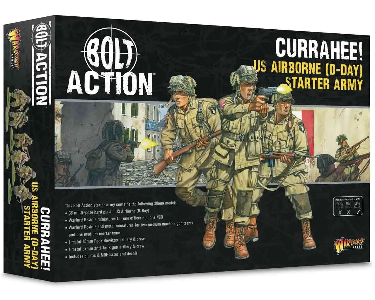 CURRAHEE US AIRBORNE DDAY STARTER ARMY WARLORD GAMES