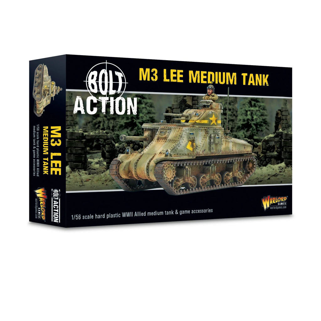 BOLT ACTION US M3 LEEMEDIUM TANK WARLORD GAMES