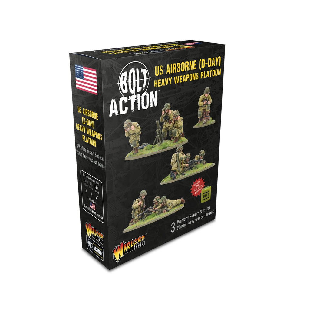 US AIRBORNE DDAY HEAVY WEAPON PLATOON WARLORD GAMES