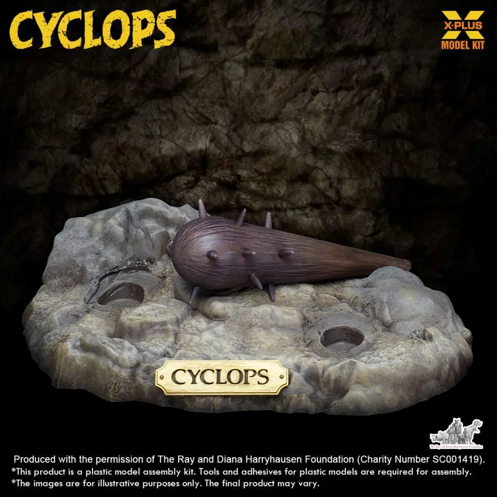 RAY HARRYHAUSEN CYCLOPS RENEWAL PACK 1/72 PLASTIC MODEL KIT X-PLUS
