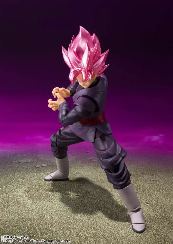 DRAGON BALL GOKU BLACK SUPER SAIYAN ROSE S.H.Figuarts REISSUE BANDAI