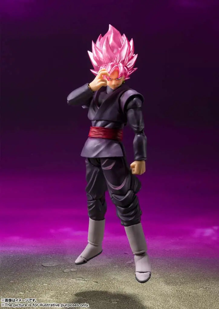 DRAGON BALL GOKU BLACK SUPER SAIYAN ROSE S.H.Figuarts REISSUE BANDAI