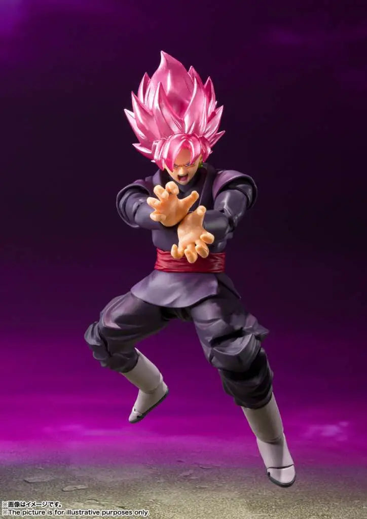 DRAGON BALL GOKU BLACK SUPER SAIYAN ROSE S.H.Figuarts REISSUE BANDAI