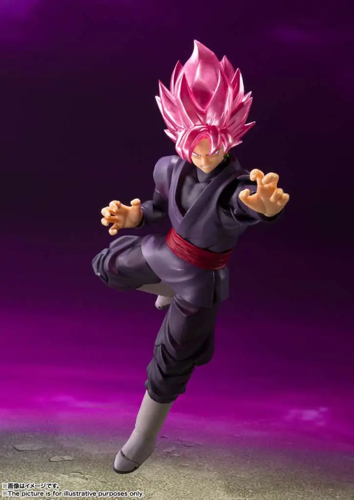 DRAGON BALL GOKU BLACK SUPER SAIYAN ROSE S.H.Figuarts REISSUE BANDAI