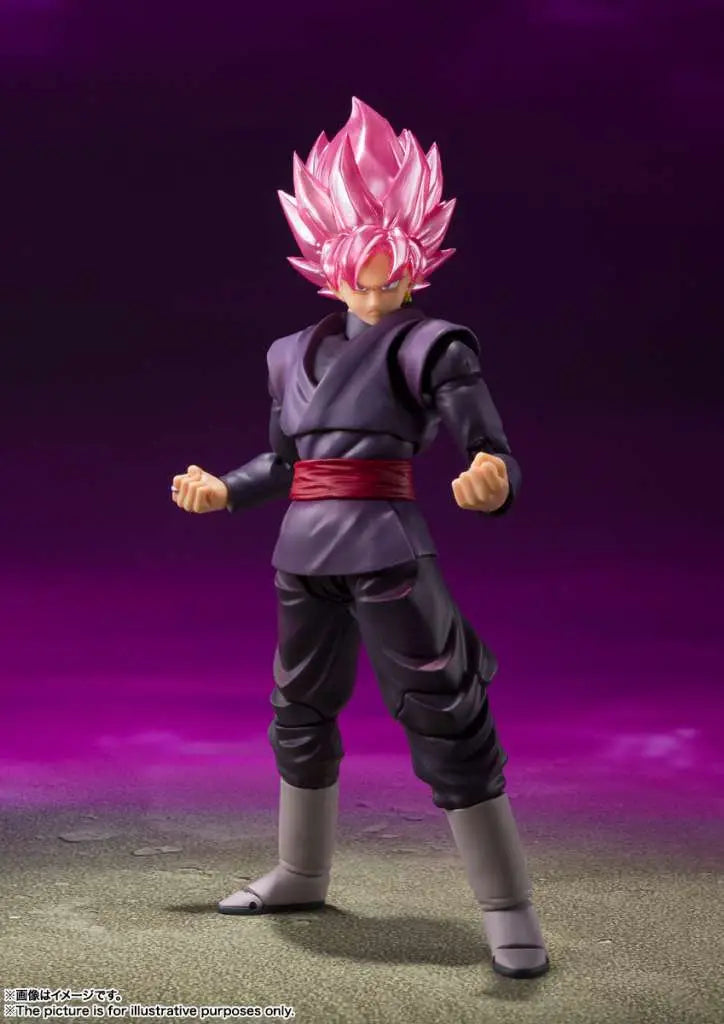 DRAGON BALL GOKU BLACK SUPER SAIYAN ROSE S.H.Figuarts REISSUE BANDAI