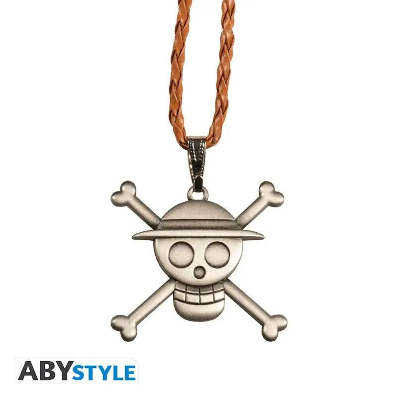 ONE PIECE SKULL PENDANT NECKLACE 3D Abystyle Studio