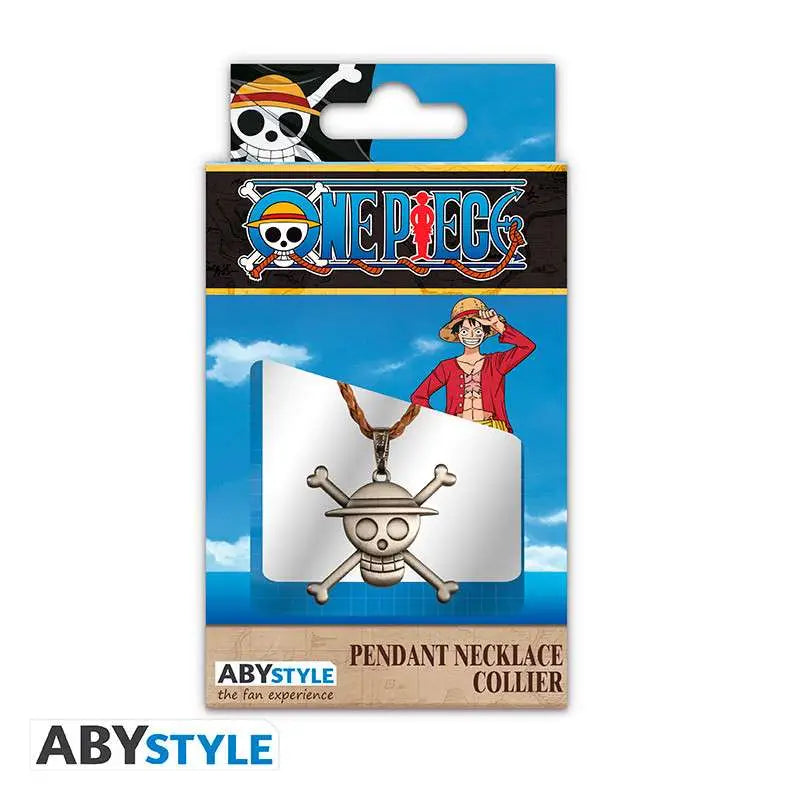 ONE PIECE SKULL PENDANT NECKLACE 3D Abystyle Studio