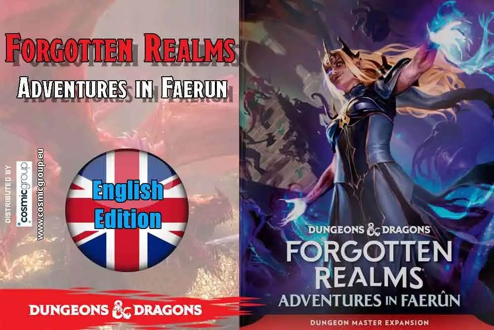 DUNGEONS & DRAGONS FORGOTTEN REALMS ADVENTURES IN FAERUN WIZARDS OF THE COAST