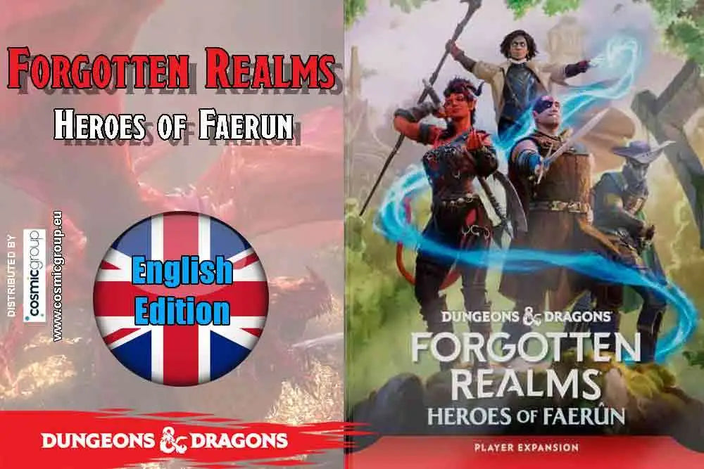 DUNGEONS & DRAGONS FORGOTTEN REALMS HEROES OF FAERUN WIZARDS OF THE COAST