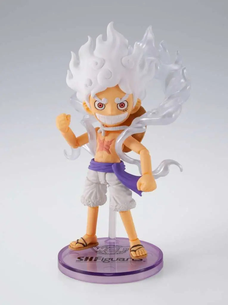 WORLD COLLECTABLE FIGURE X S.H.FIGUARTS MONKEY D LUFFY GEAR 5 AF BANDAI