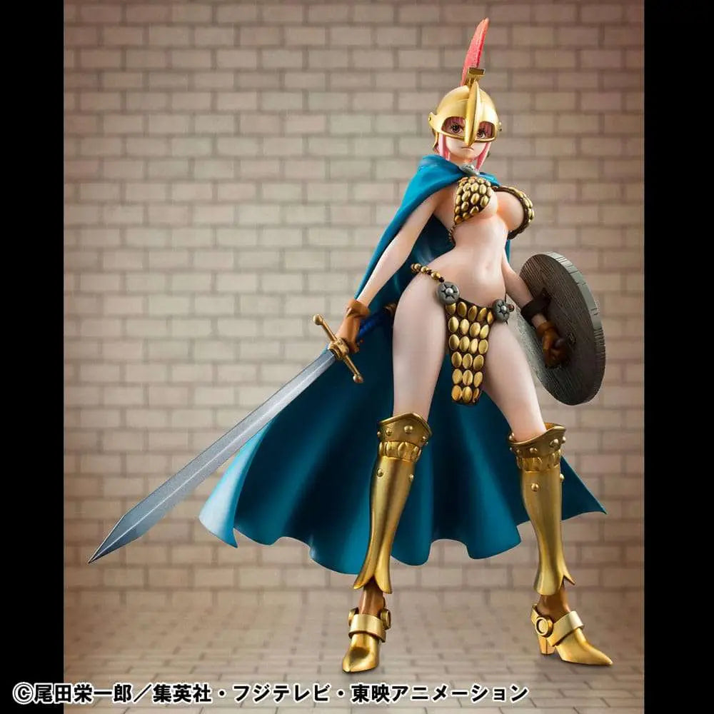 ONE PIECE GLADIATOR REBECCA POP SAILING AGAIN LIMITED VER RERUN STATUE MEGAHOUSE