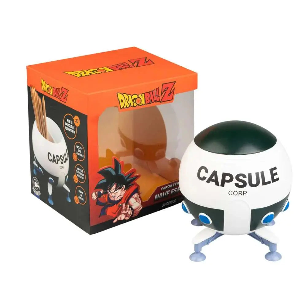 DRAGON BALL Z SPACECRAFT CAPSULE CORP PEN HOLDER GRUPO ERIK