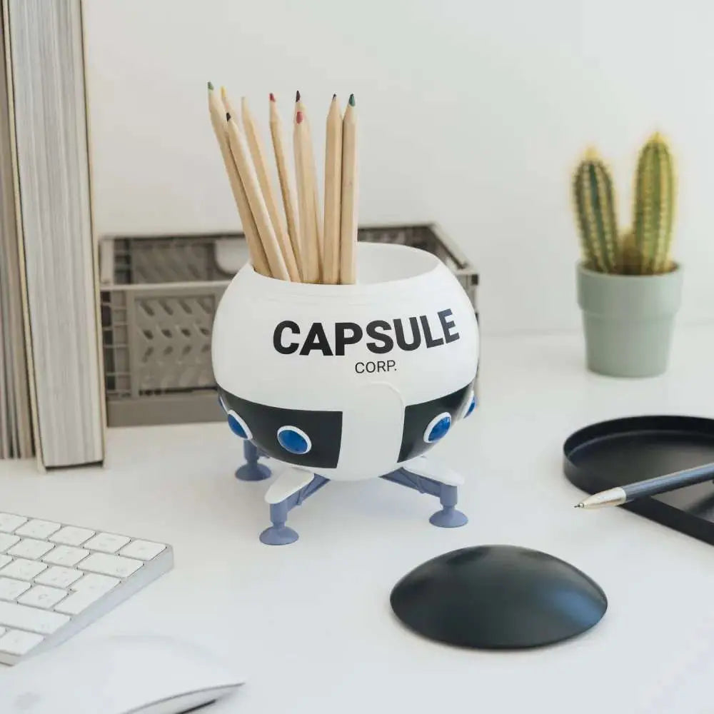DRAGON BALL Z SPACECRAFT CAPSULE CORP PEN HOLDER GRUPO ERIK