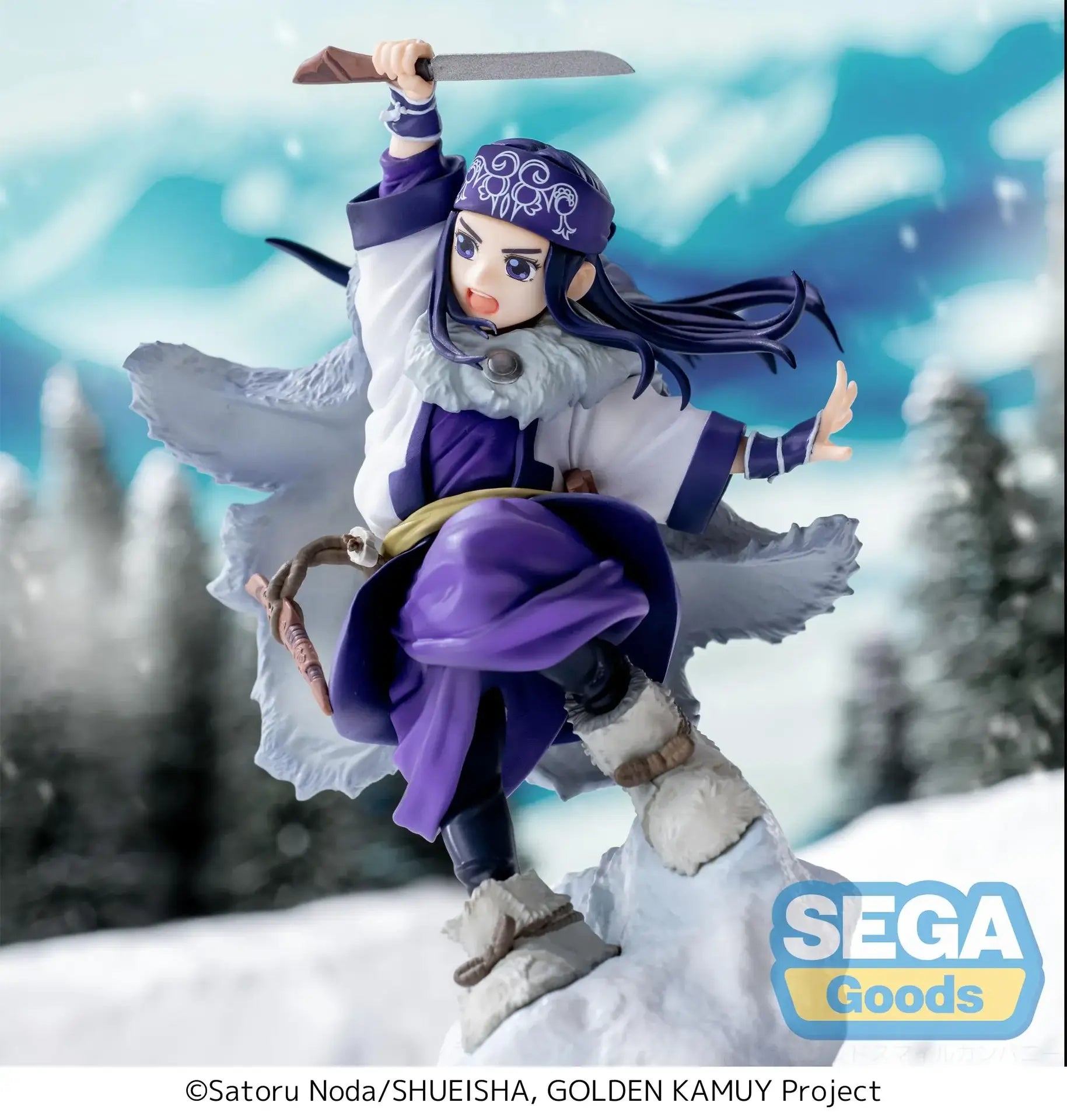 GOLDEN KAMUY ASIRPA XROSS LINK FIGURE SEGA