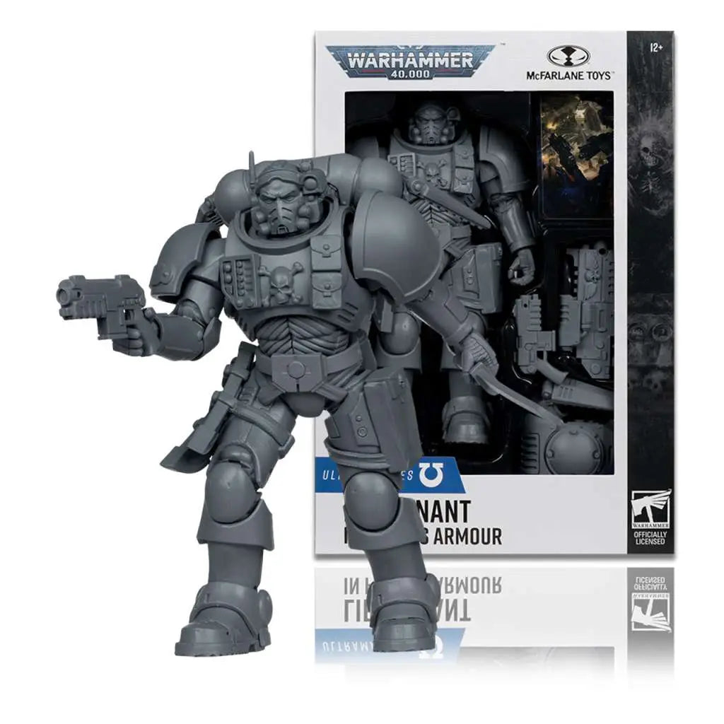 WARHAMMER 40000 WAVE 11 LIEUTENANT IN PHOBOS ARMOR SPACE MARINE UNPAINTED AF McFARLANE TOYS 2025