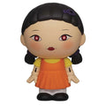 SQUID GAME YOUNG HEE DOLL FIGURAL BANK MONOGRAM