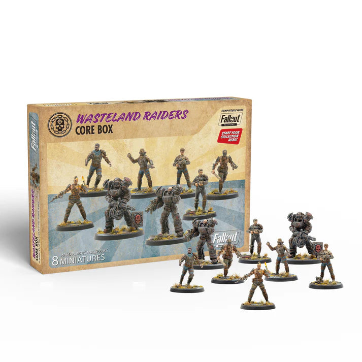 FALLOUT WASTELAND RAIDERS PLASTIC BOX MODIPHIUS