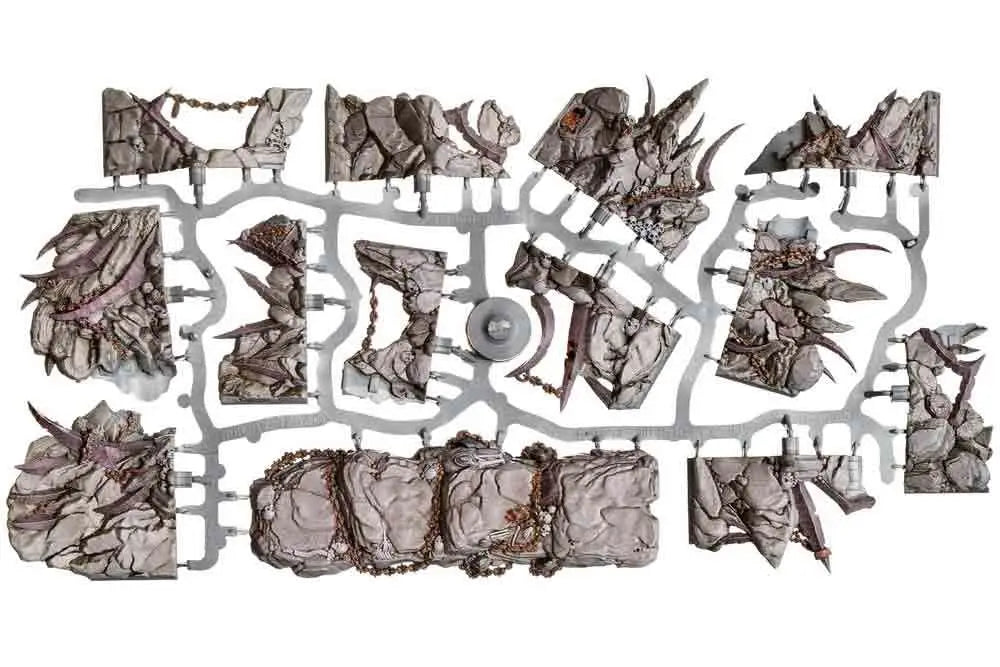 DUNGEONS & LASERS DEMONIC CAVES PRISMACAST PRE PAINTED TERRAINS ARCHON GAMES