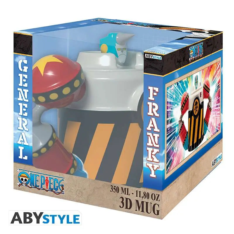 ONE PIECE FRANKY IRON PIRATE SHOGUN 3D MUG Abystyle Studio