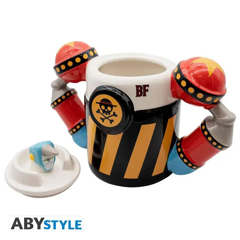 ONE PIECE FRANKY IRON PIRATE SHOGUN 3D MUG Abystyle Studio