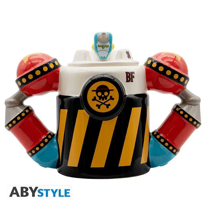 ONE PIECE FRANKY IRON PIRATE SHOGUN 3D MUG Abystyle Studio