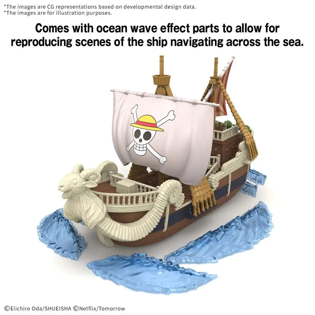 ONE PIECE GRAND SHIP COLLECTION GOING MERRY NETFLIX VER Bandai