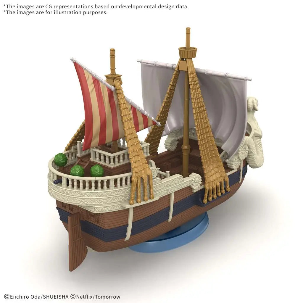 ONE PIECE GRAND SHIP COLLECTION GOING MERRY NETFLIX VER Bandai