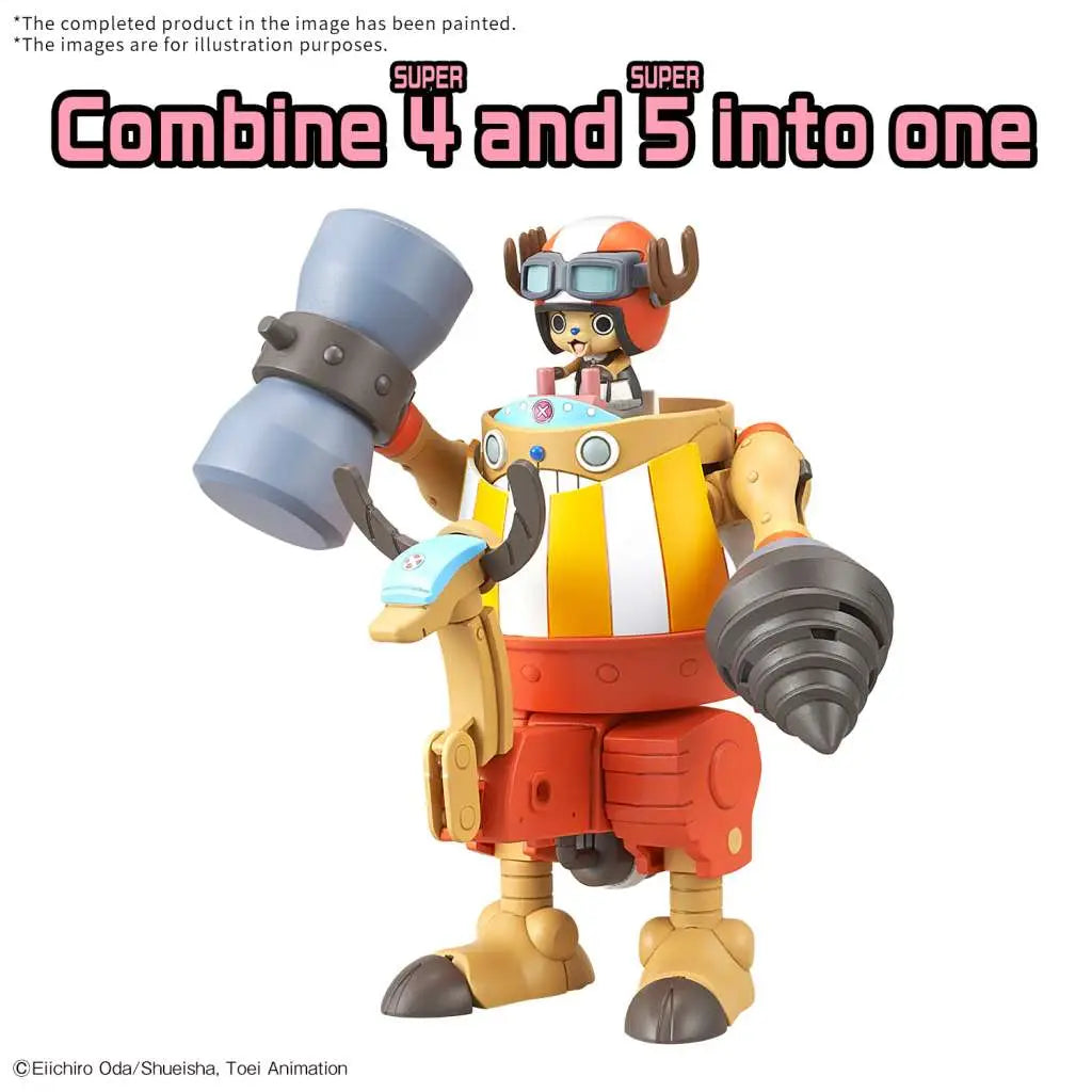 CHOPPER ROBO SUPER 4&5 KUNG FU TRACER &WALK HOPPER Bandai